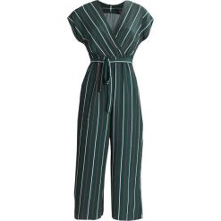 Kombinezony damskie: New Look Tall CHRIS STRIPE WRAP Kombinezon green