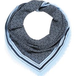 Chusty damskie: Tory Burch LOGO OVERSIZED SQUARE SCARF Chusta navy