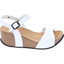 Buty damskie: Sandały w kolorze białym