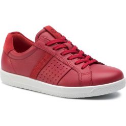 Sneakersy ECCO - Soft 1 W 40070351389 Chili Red/Tomato. Czerwone półbuty damskie ecco, ze skóry. W wyprzedaży za 339,00 zł.