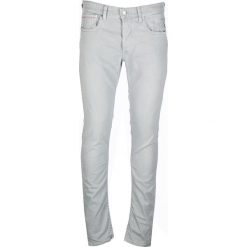 Dżinsy "Grover" - Regular fit - w kolorze jasnoszarym. Szare jeansy męskie Replay, m, w paski, klasyczne. W wyprzedaży za 277,95 zł.