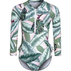Stroje jednoczęściowe dziewczęce: Seafolly SURF TANK Kostium kąpielowy green