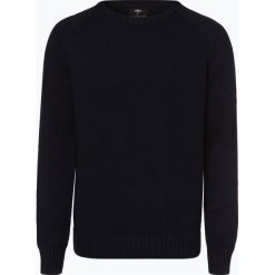 Fynch-Hatton - Sweter męski, niebieski. Niebieskie swetry męskie Fynch-Hatton, m, bez wzorów, bez kołnierzyka, bez kaptura. Za 399,95 zł.