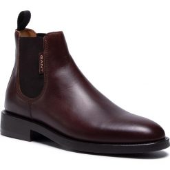Sztyblety GANT - Brockwill 21651009 Sienna Brown G408. Czerwone sztyblety męskie GANT, ze skóry, bez zapięcia. Za 749,00 zł.