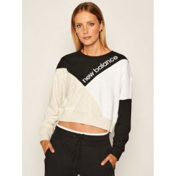 Bluza New Balance Nb Village Crew NBWT0350. Czarne bluzy damskie New Balance, m, bez wzorów, bez rękawów, bez kaptura. Za 249,00 zł.