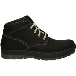 Botki męskie - 03M2402 NA NE. Czarne botki męskie Venezia, z gumy. Za 189,00 zł.
