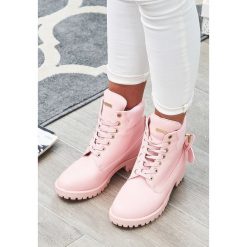 Różowe Traperki Pinky Love. Czerwone buty zimowe damskie vices. Za 89,99 zł.