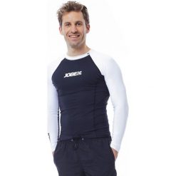 JOBE Koszulka męska Rashguard z długim rękawem ciemno niebiesko-biała r. M. Białe koszulki sportowe męskie marki JOBE, m, z długim rękawem. Za 169,00 zł.