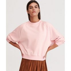Bluza - Różowy. Różowe bluzy damskie Reserved, s, bez wzorów, bez rękawów, bez kaptura. Za 79,99 zł.