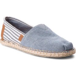 Espadryle męskie: Espadryle TOMS – Classic 10008349 Chambray Stripe Blanket Stitch