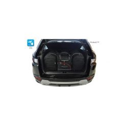 RANGE ROVER EVOQUE, 2011- TORBY DO BAGAŻNIKA 4 SZT KJUST - 7024015. Torby podróżne KJUST, bez wzorów, z kauczuku, klasyczne. Za 1039,00 zł.