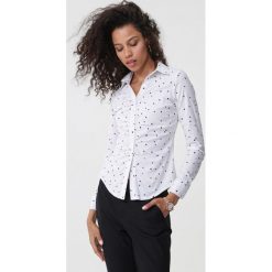 Biała Koszula Sheet. Białe bluzki damskie Born2be, s, eleganckie. Za 109,99 zł.