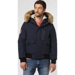 Superdry - Kurtka męska – Everest Bomber, niebieski. Niebieskie kurtki sportowe męskie Superdry, xxl. Za 499,95 zł.