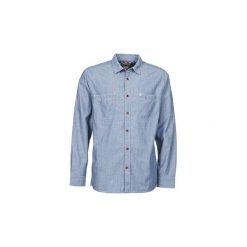 Koszule z długim rękawem Quiksilver CLINE. Niebieskie koszule męskie Quiksilver, s, bez wzorów, bez kołnierzyka, z długim rękawem. W wyprzedaży za 263,20 zł.
