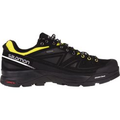 Buty trekkingowe męskie: Salomon Buty męskie X Alp Ltr GTX Black/Gecko Green/Aluminium r. 42 2/3 (379266)