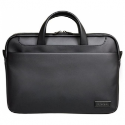 Port Designs Zurich 15.6" czarna. Czarne plecaki męskie marki Port Designs, w paski, ze skóry. Za 179,00 zł.