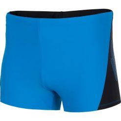 Kąpielówki męskie MAJM201 - kobalt. Niebieskie kąpielówki męskie 4f, m, bez wzorów, z materiału. Za 59,99 zł.
