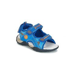Sandały Dziecko Babybotte YOYO. Niebieskie sandały chłopięce marki Babybotte. Za 219,00 zł.