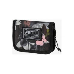 Puma Academy Portfel Czarny. Czarne portfele damskie Puma, w kwiaty, z poliesteru. Za 68,95 zł.