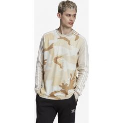 Adidas Originals Koszulka Biały Brązowy. Pomarańczowe podkoszulki męskie adidas Originals, s, bez wzorów, z bawełny, z długim rękawem. Za 171,95 zł.