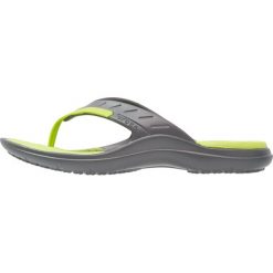 Crocs MODI SPORT FLIP Japonki kąpielowe graphite/volt green. Szare kąpielówki męskie Crocs, z gumy. Za 129,00 zł.