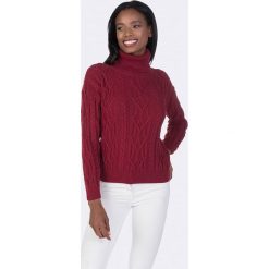 Sweter w kolorze czerwonym. Czerwone swetry damskie Giorgio di Mare, s, bez wzorów, z wełny, bez rękawów, bez kaptura. W wyprzedaży za 149,95 zł.