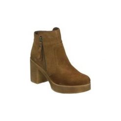 Botki Kangaroos KANGURY B501-03. Pomarańczowe botki damskie KangaROOS, bez obcasa, bez zapięcia. Za 351,66 zł.