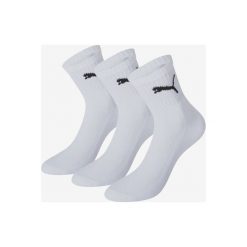 Puma 3-pack Skarpetki Biały. Białe skarpetki męskie Puma, bez wzorów, z elastanu. Za 42,95 zł.