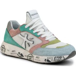 Sneakersy PREMIATA - Zaczac 4591 Multicolor. Białe półbuty damskie Premiata, bez wzorów, z zamszu, bez obcasa, na płaskiej podeszwie, bez zapięcia. Za 879,00 zł.