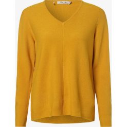 März - Sweter damski, żółty. Żółte swetry damskie März, m, bez wzorów, z wełny, bez rękawów, bez kaptura. Za 299,95 zł.