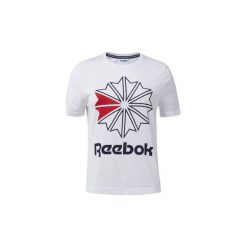 T-shirty z krótkim rękawem Reebok Classic Koszulka Classics Big Logo Graphic. Białe koszulki damskie Reebok Classic, s, bez wzorów, bez kołnierzyka, z krótkim rękawem. Za 119,00 zł.