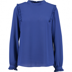 Bluzki asymetryczne: b.young FAE BLOUSE Bluzka sapphire blue