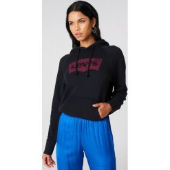 Bluzy damskie: Levi’s Bluza z kapturem Graphic – Black