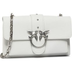 Torebka PINKO - Love Mini Soft Simply 1 Cl PE 20 PLTT 1P21M2 Y65Z White I09. Białe torebki klasyczne damskie Pinko, bez wzorów, ze skóry, wizytowe, bez dodatków. W wyprzedaży za 909,00 zł.