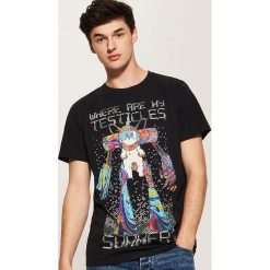 T-shirt z nadrukiem Rick and Morty - Czarny. Czarne t-shirty męskie z nadrukiem marki House, l. Za 59,99 zł.