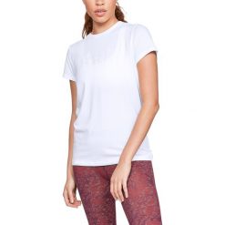 Under Armour Graphic Koszulka Biały. Białe koszulki damskie Under Armour, l, z nadrukiem, z elastanu, bez kołnierzyka, z krótkim rękawem. Za 128,95 zł.