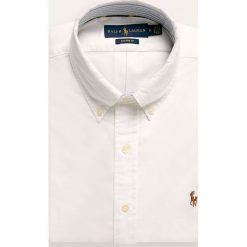 Polo Ralph Lauren - Koszula. Białe koszule męskie Polo Ralph Lauren, xl, bez wzorów, z bawełny, casualowe, polo, z długim rękawem. W wyprzedaży za 299,90 zł.