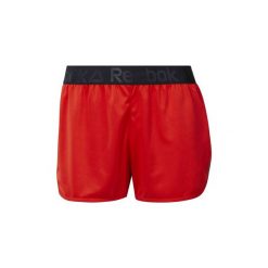 Szorty i Bermudy Reebok Sport Spodenki Workout Ready. Czerwone spodenki sportowe damskie Reebok Sport, s, bez wzorów, sportowe. Za 99,95 zł.