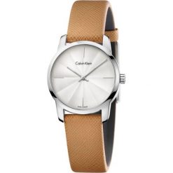 PROMOCJA ZEGAREK CALVIN KLEIN CITY LADY K2G231G6. Niebieskie zegarki damskie Calvin Klein, ze stali. W wyprzedaży za 509,00 zł.