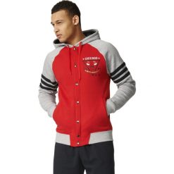 Bluzy męskie: BLUZA ADIDAS NBA CHICAGO BULLS WASHED JACKET AP5217