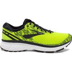 Buty Brooks Ghost 11 M Jaskrawo-Żółte. Żółte buty sportowe męskie Brooks, bez zapięcia, do biegania. Za 539,99 zł.