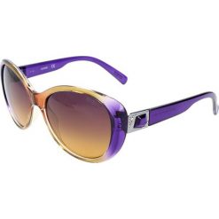 Okulary przeciwsłoneczne "GU7313" w kolorze fioletowo-brązowym. Pomarańczowe okulary przeciwsłoneczne damskie marki Hugo Boss, Valentino, Guess, wakacyjne. W wyprzedaży za 169,95 zł.