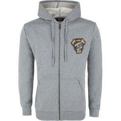 Bluza z kapturem Trussardi Jeans. Szare bluzy męskie m, bez wzorów, z jeansu, klasyczne, z kapturem, bez rękawów, z kapturem. Za 189,00 zł.