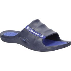 Klapki American A118-160613-2M. Szare klapki męskie marki American, bez wzorów. Za 24,99 zł.