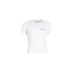 T-shirty z krótkim rękawem Calvin Klein Jeans CHEST INSTITUTIONAL SLIM SS TEE. Białe t-shirty męskie Calvin Klein Jeans, s, bez wzorów, z jeansu, bez kołnierzyka, krótkie. Za 116,10 zł.
