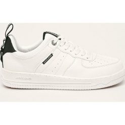 Jack & Jones - Buty. Białe sneakersy męskie Jack & Jones, z okrągłym noskiem, na sznurówki. Za 259,90 zł.