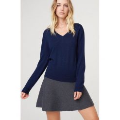 Rodier sweter damski 44 niebieski. Niebieskie swetry damskie Rodier, bez wzorów, z długim rękawem, długie, bez kaptura. Za 169,00 zł.
