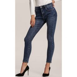 Niebieskie Jeansy Slim Sireilena. Niebieskie jeansy damskie Renee. Za 119,99 zł.