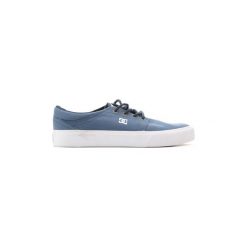Buty DC Shoes DC Trase TX SE ADYS300123 NVW. Niebieskie trampki męskie marki DC Shoes, bez wzorów, bez zapięcia. Za 158,33 zł.