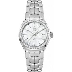 ZEGAREK TAG HEUER LINK WBC1314.BA0600. Białe zegarki damskie marki TAG HEUER, szklane. Za 14690,00 zł.